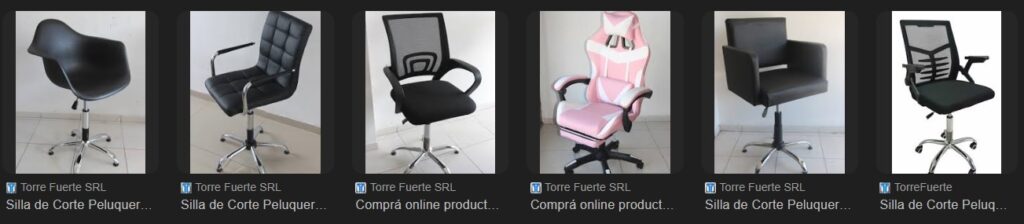 sillas de peluqueria